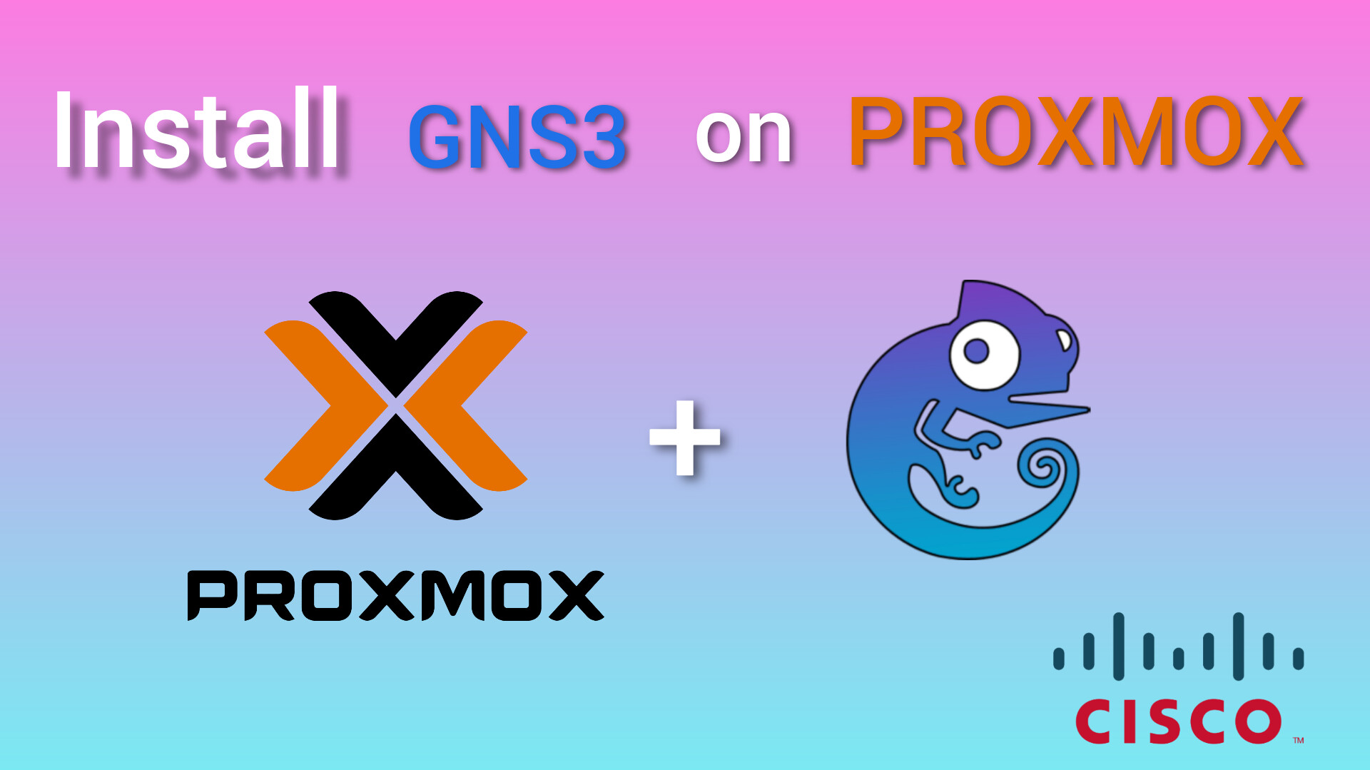GNS3 on Proxmox